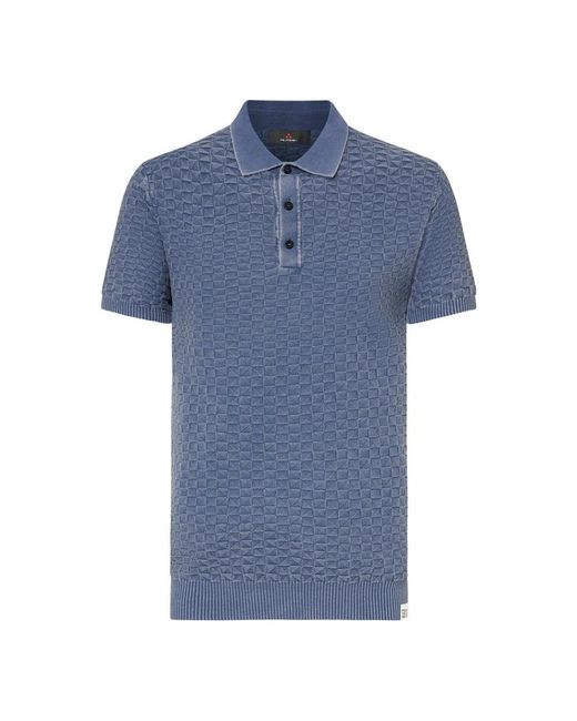 Peuterey Blue Polo Shirts for men