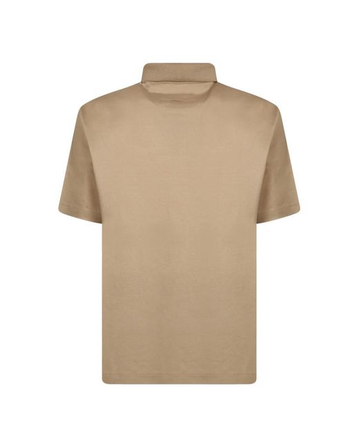 Zegna Natural Polo Shirts for men