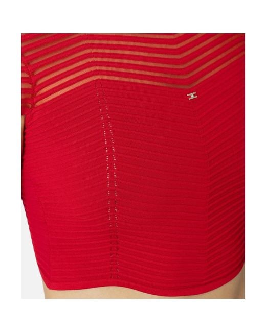Elisabetta Franchi Red T-Shirts