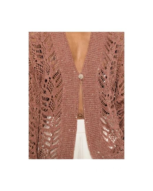 Panicale Brown Cardigans