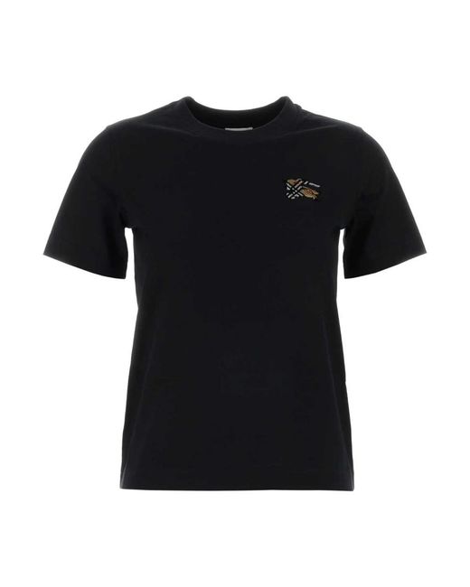 Burberry Black T-Shirts