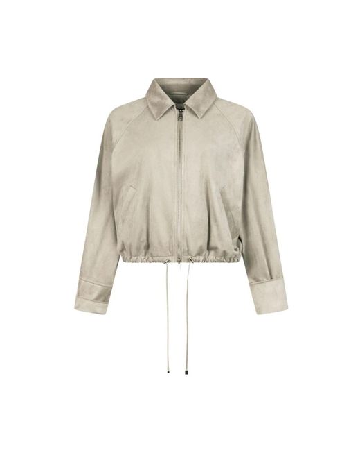 Liu Jo Natural Bomber Jackets