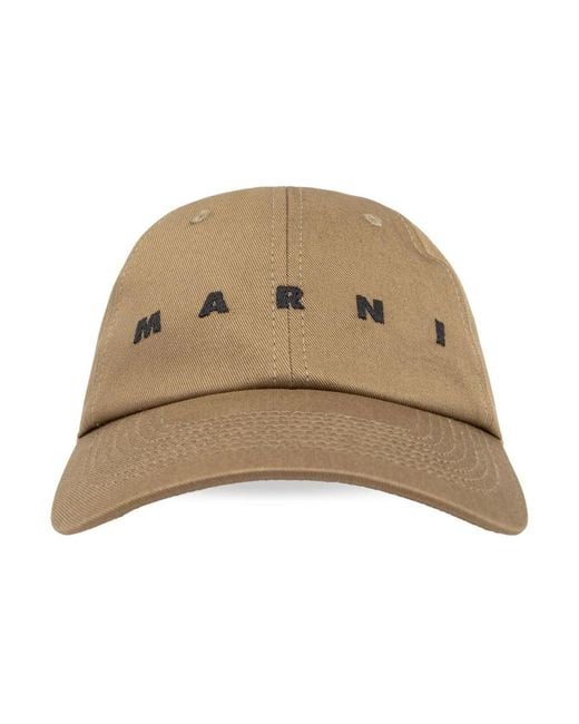 Cappelli e cappelli marroni eleganti di Marni in Natural da Uomo