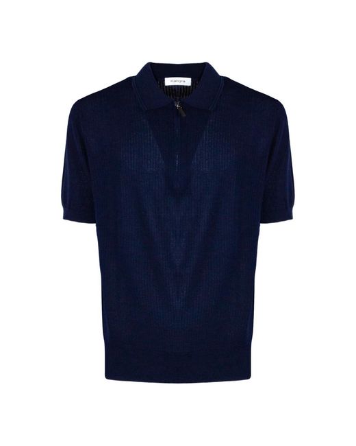 Kangra Blue Polo Shirts for men