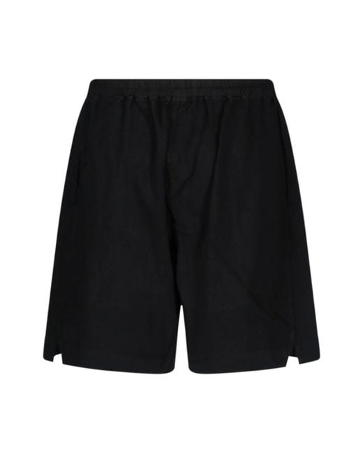 Rick Owens Black Casual Shorts
