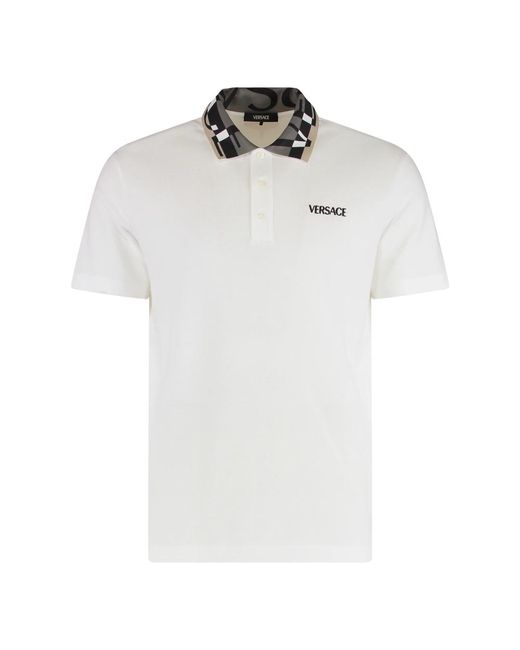 Polo Shirts Versace pour homme en coloris White