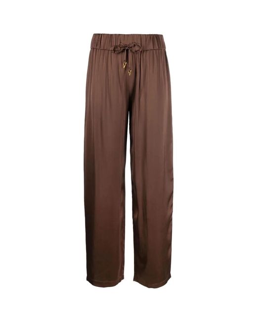 Aeron Brown Straight Trousers