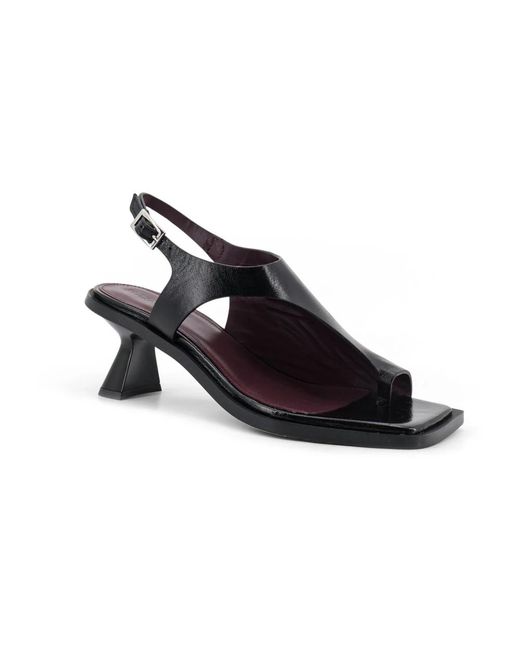 Alohas Black High Heel Sandals