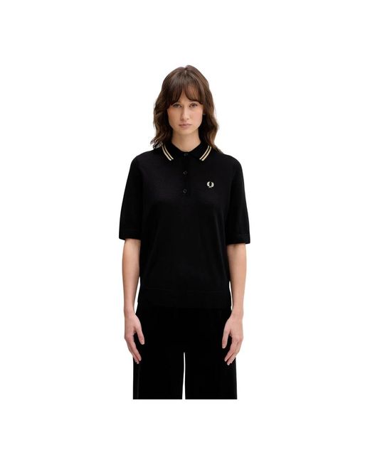 Fred Perry Polo Hemden in het Black