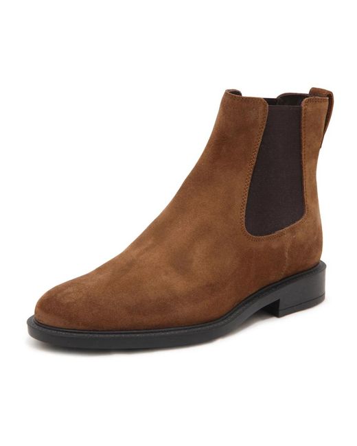 Tod's Brown Chelsea Boots for men