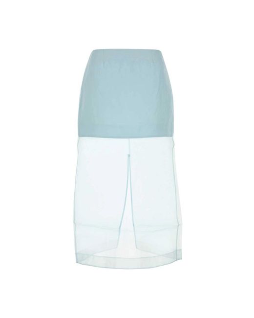 Zimmermann Blue Midi Skirts