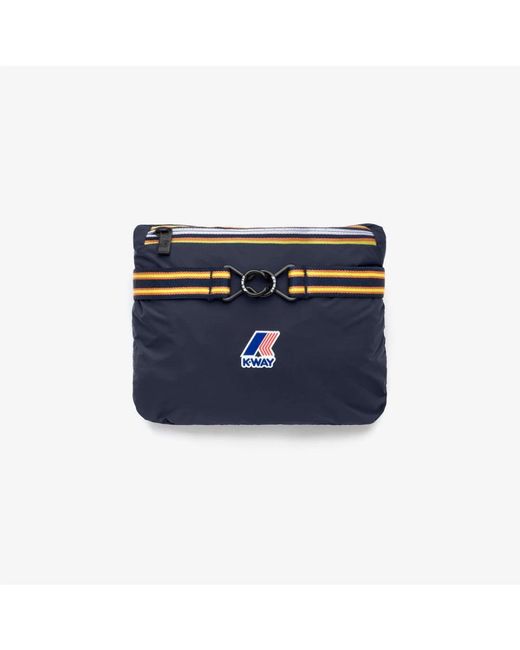 K-Way Blue Stilvolle jacke le vrai 4.0 claude,claude 4.0 jacke