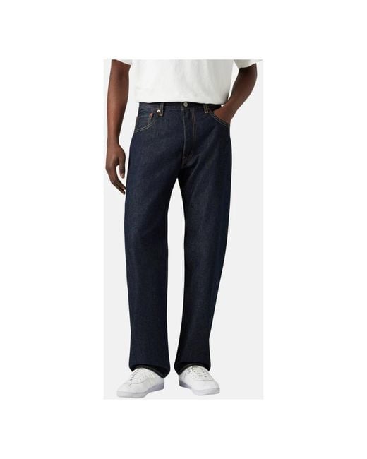Levi's Blue Straight Jeans for men