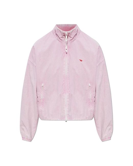DIESEL Pink Light Jackets
