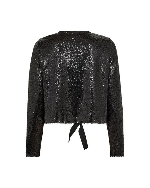Blouses co'couture de color Black