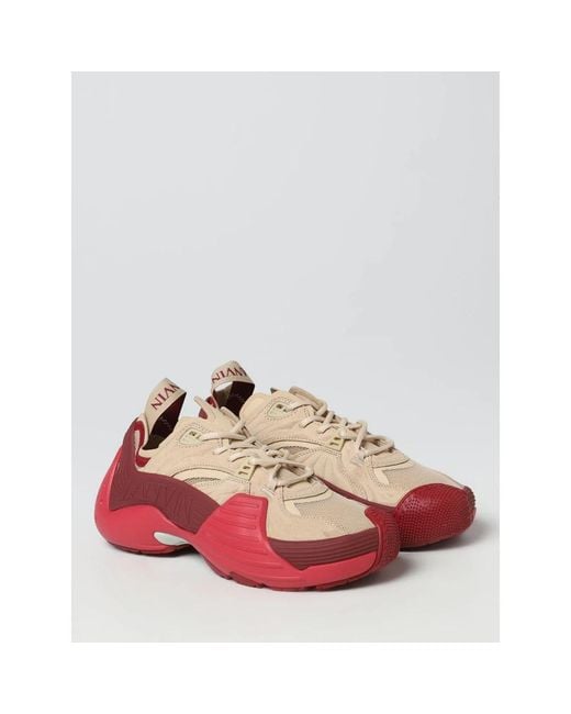 Lanvin Pink Sneakers