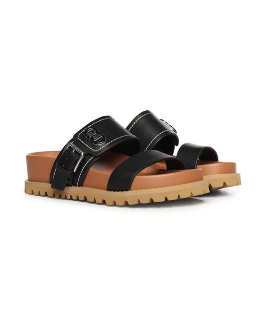 Liu Jo Brown Sliders