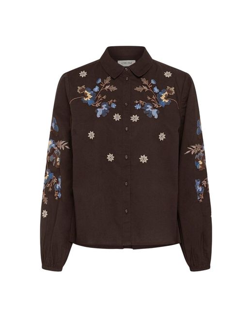 Cream Blouses & Hemden in het Brown