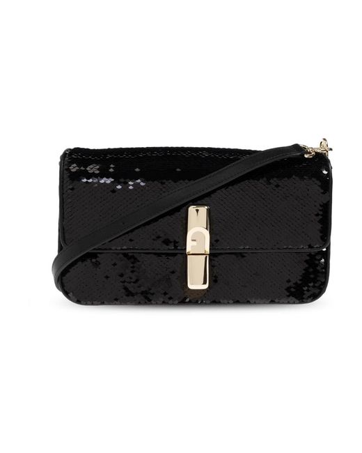 Furla Black Cross Body Bags