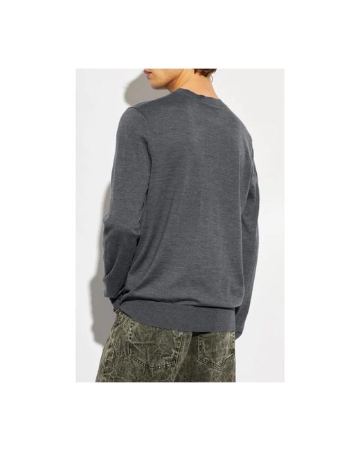 DSquared² Truien & Vesten ,Grijs ,Wol Grijze Wollen Trui Aw 25 in het Gray voor heren