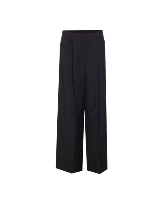Fendi Black Wide Trousers