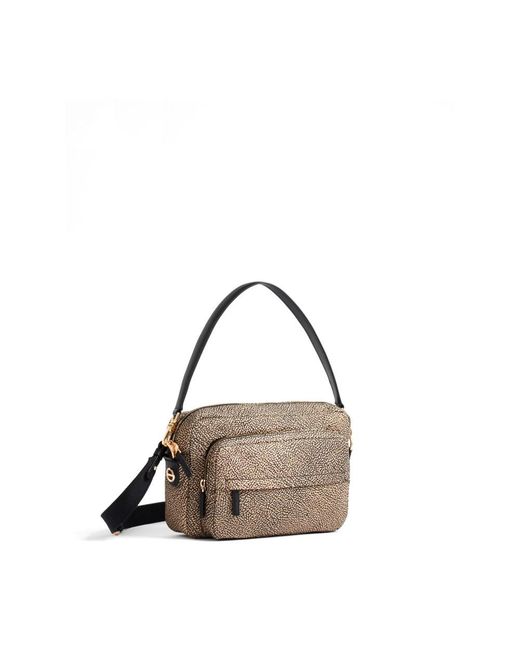 Borbonese Brown Kameratasche Medium