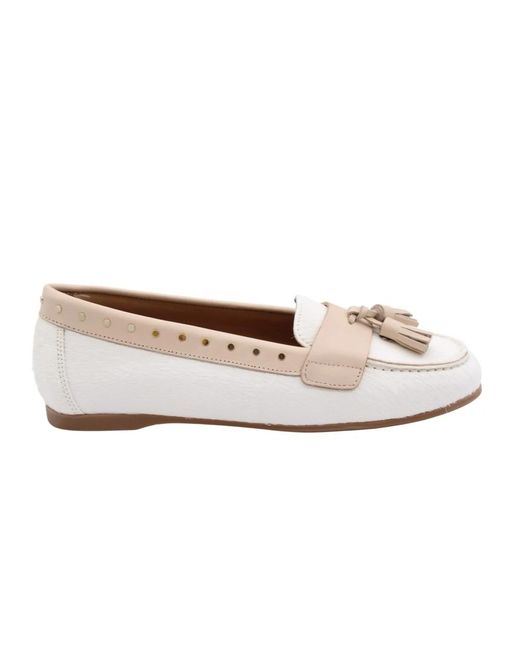 CTWLK White Megeve Mocassin
