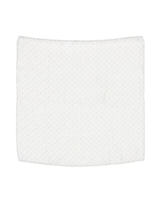 Brunello Cucinelli Scarves in het White voor heren