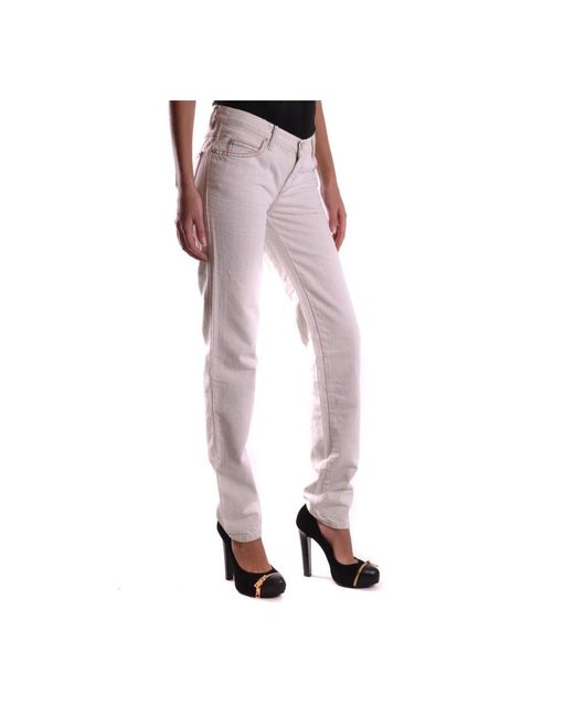 McQueen Pink Jeans