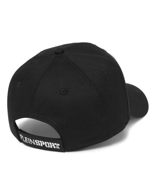 Philipp Plein Black Baseball Cap