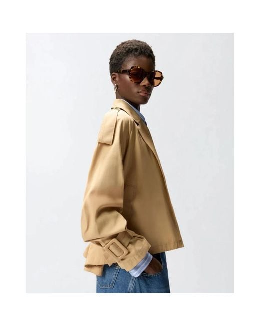 Light Jackets Pinko de color Blue