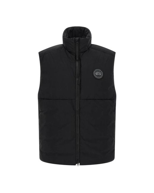 Canada Goose Black Waistcoats for men