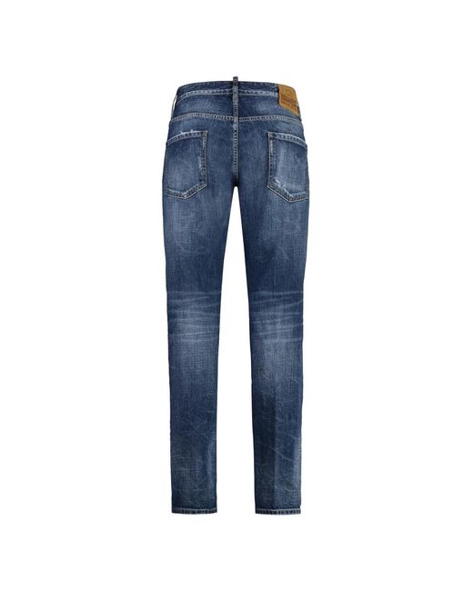 DSquared² Blue Slim Fit Jeans for men