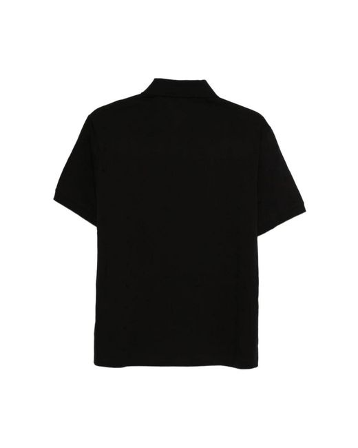 Emporio Armani Black Polo Shirts for men