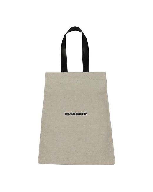 Jil Sander Gray Tote Bags for men
