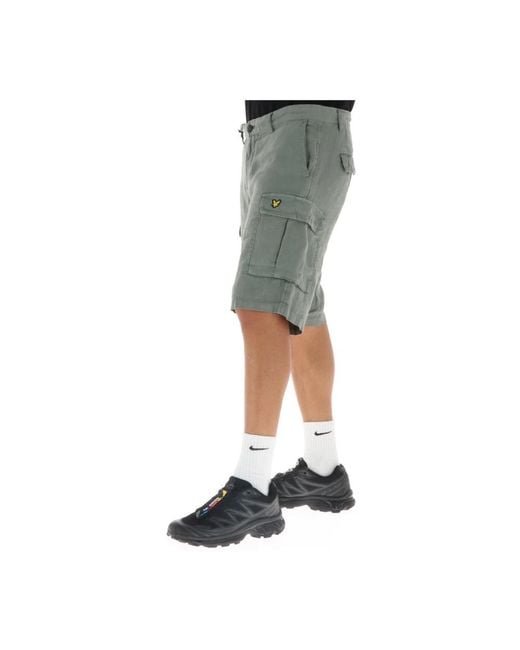 Lyle & Scott Green Casual Shorts for men