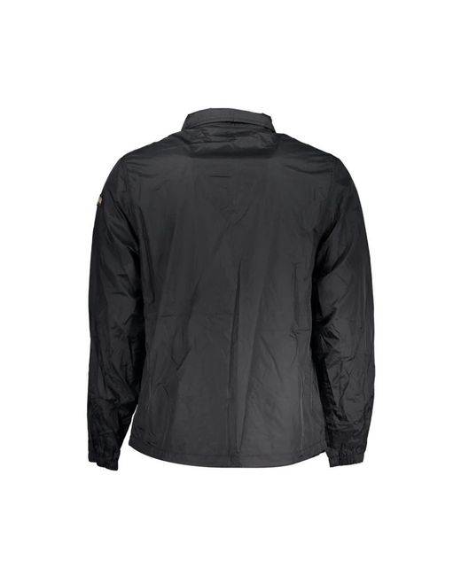 Napapijri Black Light Jackets for men