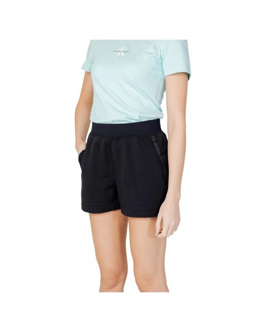 Calvin Klein Blue Short Shorts