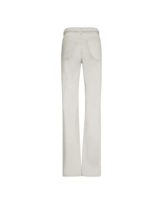 Maison Margiela White Flared Jeans