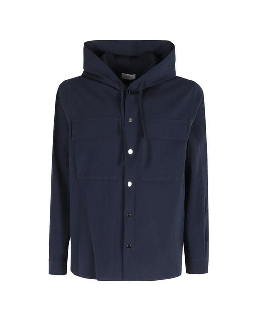 Paolo Pecora Blue Light Jackets for men