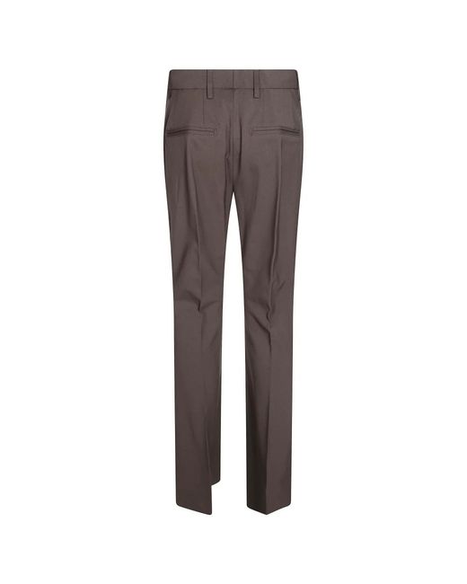Dondup Gray Wide Trousers