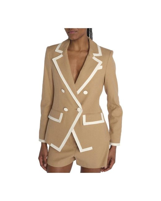 Veronica Beard Natural Blazers
