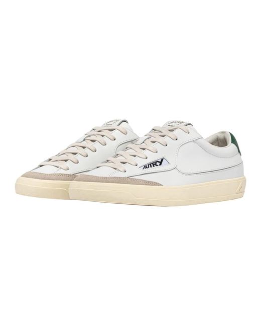 Autry White Sneakers for men
