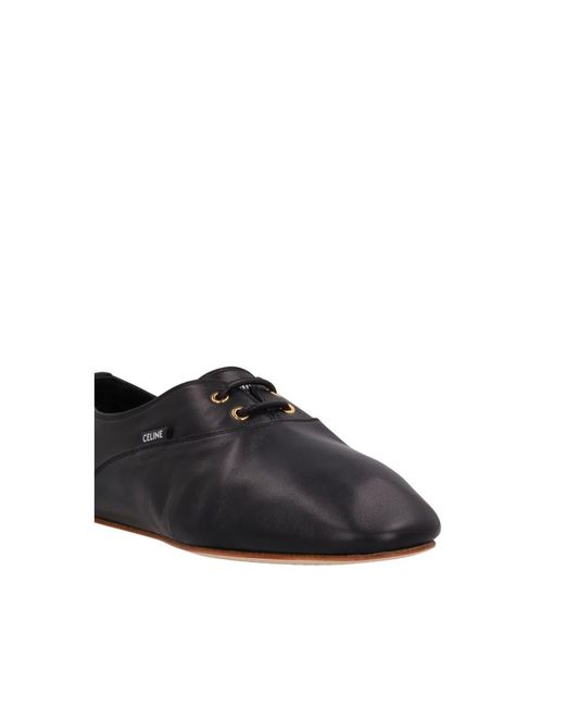 Céline Black Laced Shoes