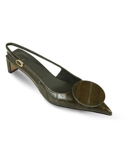 Jacquemus Green Pumps