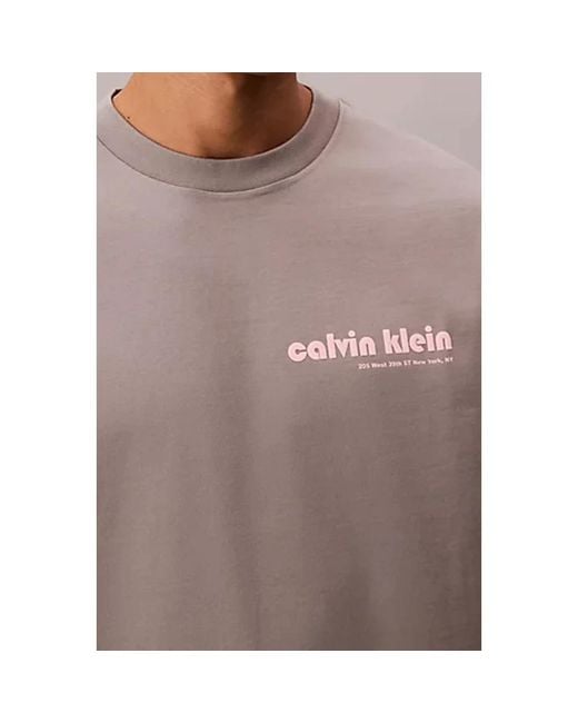 Calvin Klein Gray T-Shirts for men