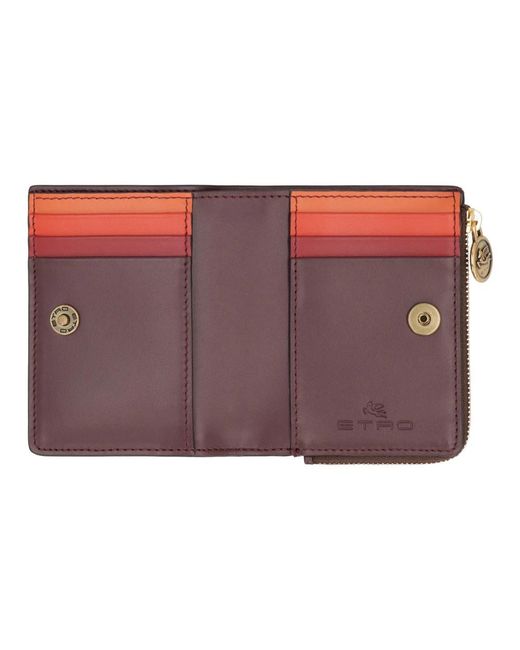 Wallets & Cardholders di Etro in Brown