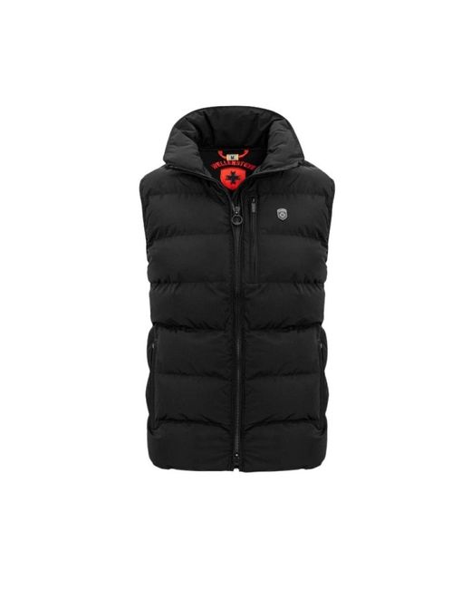 Wellensteyn Black Waistcoats for men