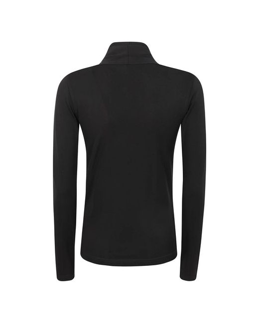 Totême  Stijlvolle Jersey Top in het Black