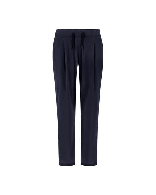 Herno Blue Slim-Fit Trousers